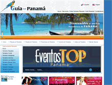 Tablet Screenshot of guiaenpanama.com